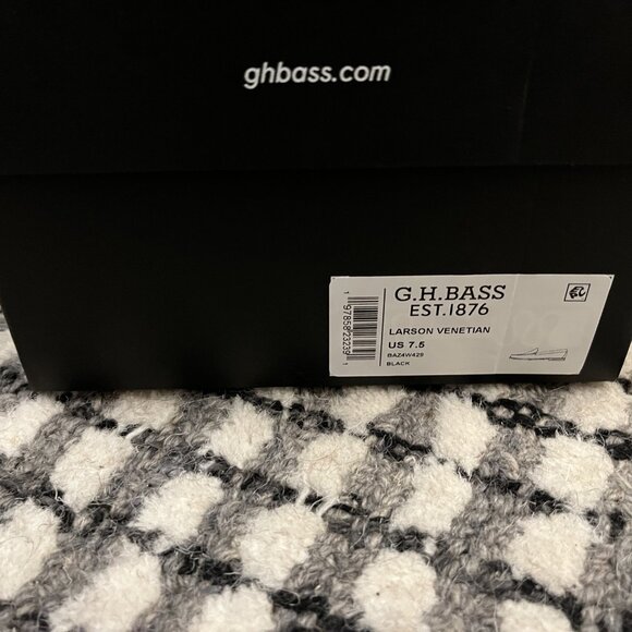 MENS LARSON VENETIAN WEEJUNS LOAFER SIZE 7.5 (BLACK) - Picture 4 of 13